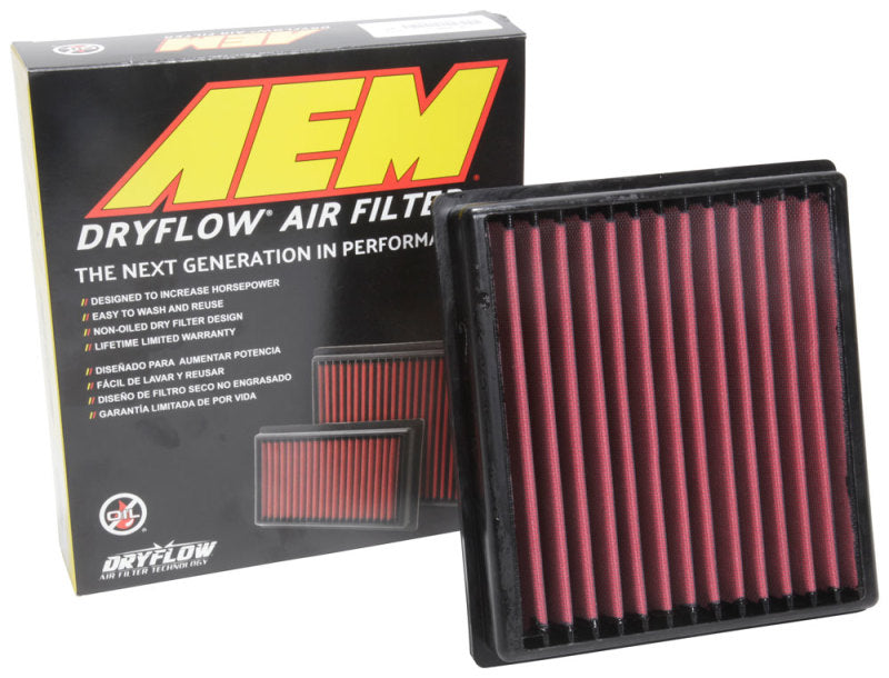 AEM 10-18 Lexus RX350 V6-3.5L F/I DryFlow Air Filter - Blais Performance Parts