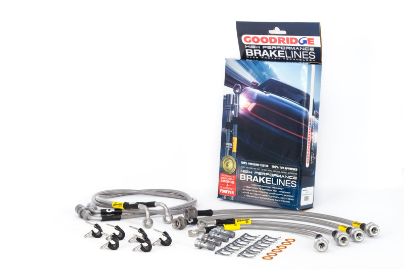 Goodridge 00-06 Tahoe / 00-07 Suburban / 00-05 Escalade All w/ Stablia Track Brake Lines - Blais Performance Parts