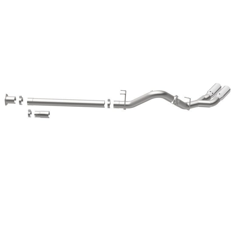 MagnaFlow 08-17 Ford F-250/F-350/F-450 4.6L/6.7 DPF-Back SS 4in Dual Single Passenger Side Rear Exit - Blais Performance Parts