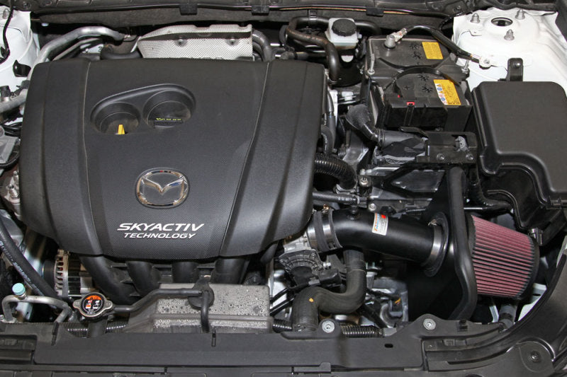 K&N 69 Series Typhoon Performance Intake Kit 13-14 Mazda 3 2.0L L4 - Blais Performance Parts