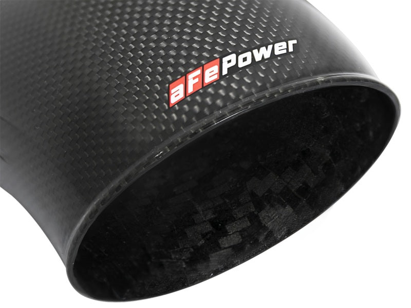 aFe Momentum GT Carbon Fiber Dynamic Air Scoop 15-18 Dodge Challenger V6-3.6L/V8-5.7L/6.4L HEMI - Blais Performance Parts