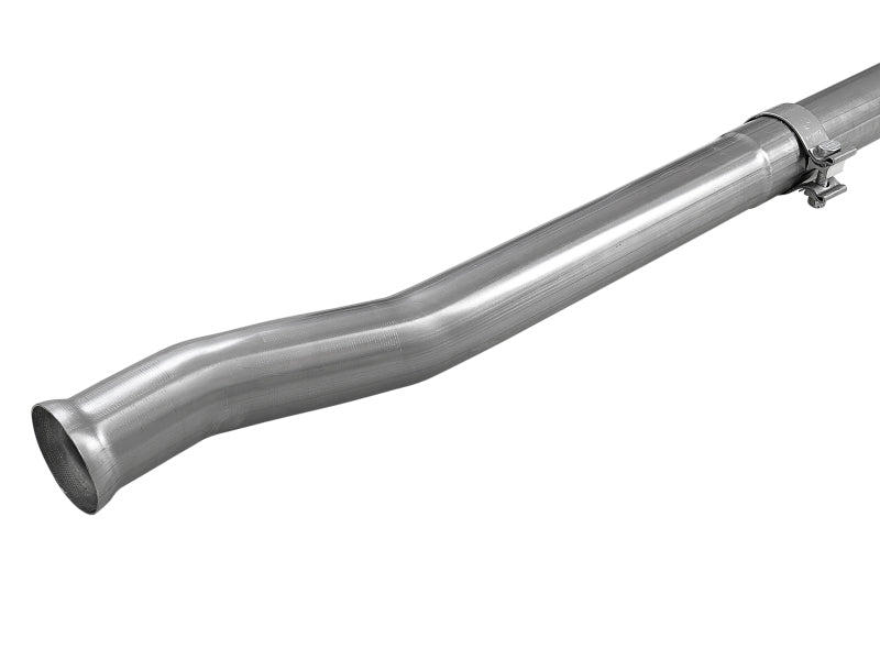 aFe MACH Force-Xp 2-1/2in 409 Stainless Steel Mid-Pipe w/Resonator Delete 18+ Jeep Wrangler JL 3.6L - Blais Performance Parts