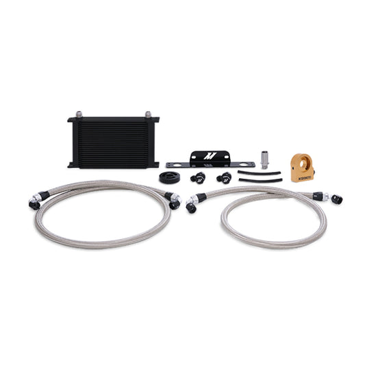 Mishimoto 10-15 Chevrolet Camaro SS Thermostatic Oil Cooler Kit - Black - Blais Performance Parts