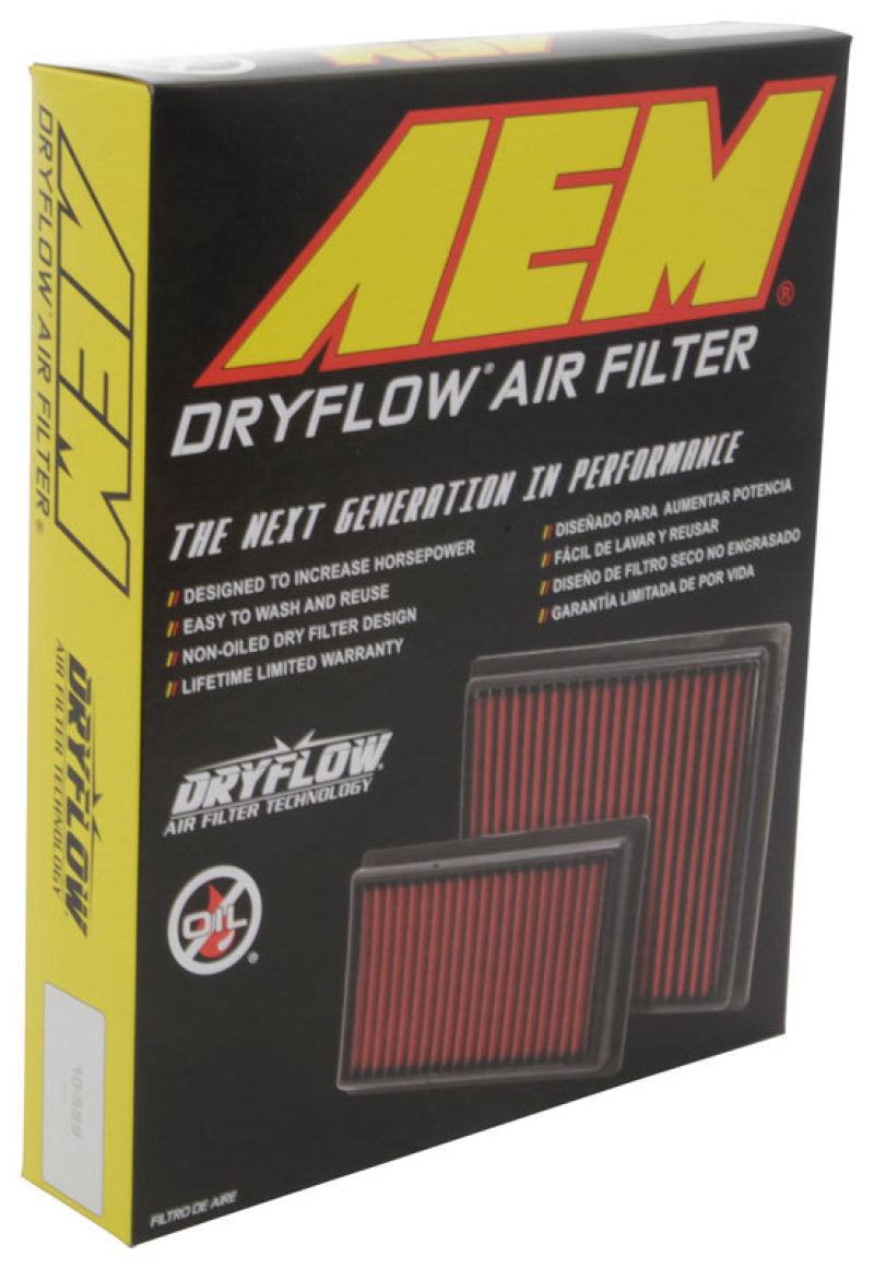 AEM 12-20 Chevrolet Malibu 1.5L/1.8L/2.0L DryFlow Air Filter - Blais Performance Parts