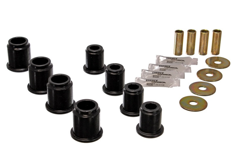 Energy Suspension 6/95-04 Toyota Pick Up 4W (Exc T-100/Tundra) Black Front Control Arm Bushing Set - Blais Performance Parts