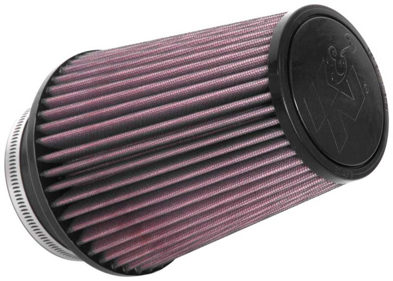 K&N Universal Clamp-On Air Filter 4in FLG / 6in B / 4in T / 7in H - Blais Performance Parts