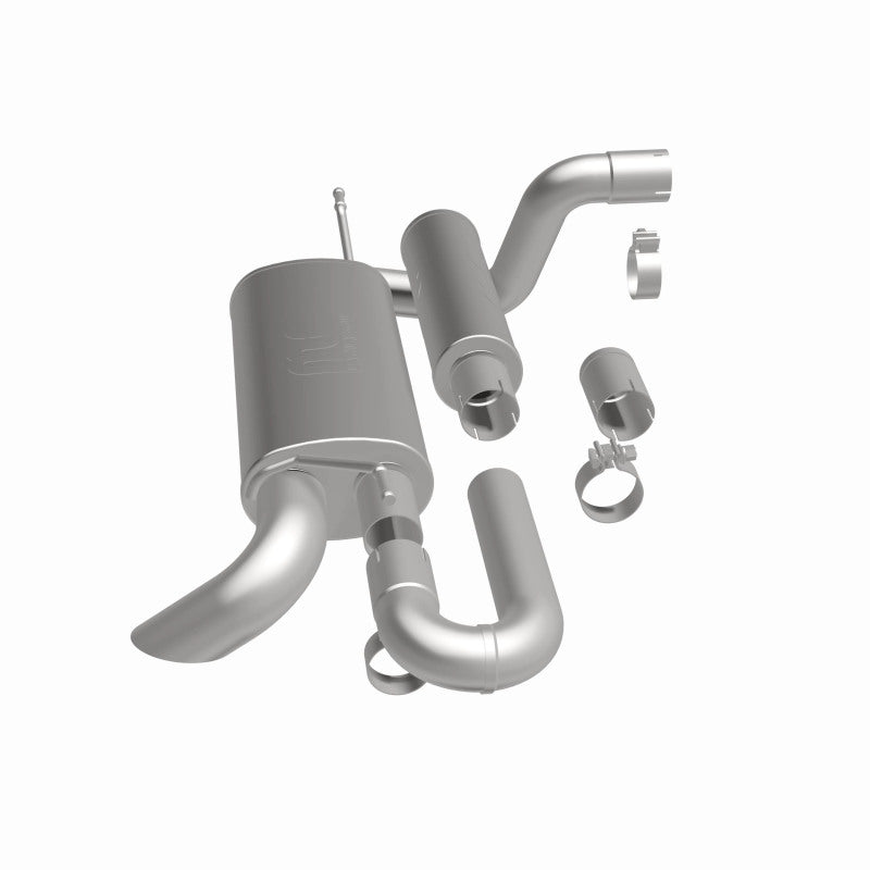 MagnaFlow 18-23 Jeep Wrangler JL 2.0L/3.6L Overland Series Axle-Back Exhaust - Blais Performance Parts