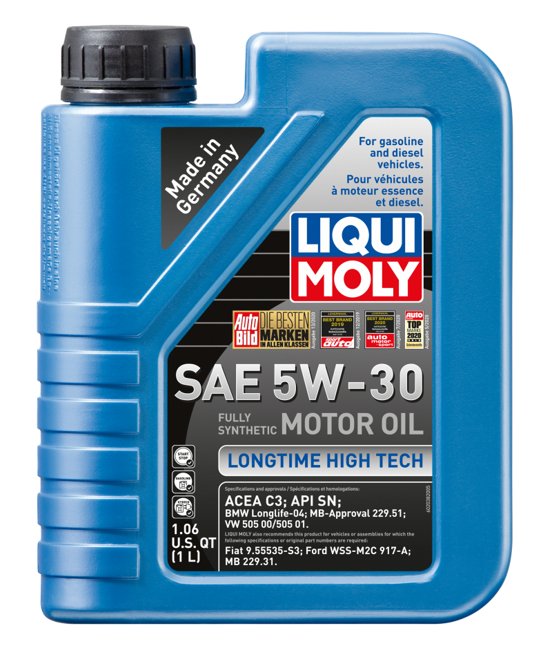 LIQUI MOLY 1L Longtime High Tech Motor Oil SAE 5W30 - Blais Performance Parts