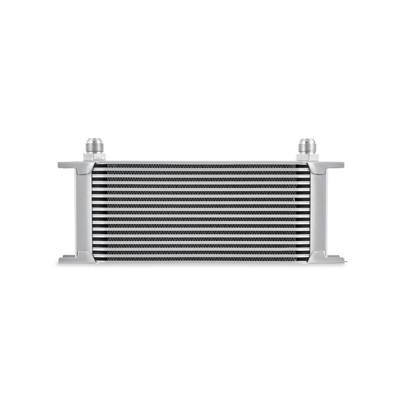 Mishimoto Universal 16-Row Oil Cooler Silver - Blais Performance Parts