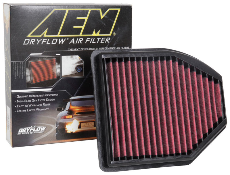 AEM 16-18 Acura ILX L4-2.4L F/l DryFlow Air Filter - Blais Performance Parts