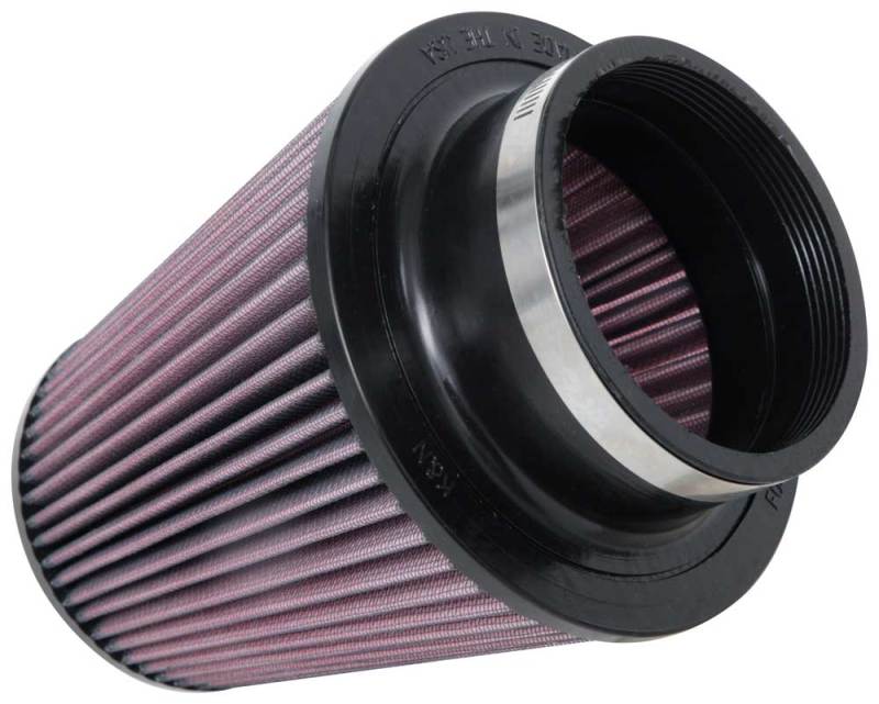 K&N Universal Clamp-On Air Filter 4in FLG / 6-1/2in B / 4-1/2in T / 7in H - Blais Performance Parts