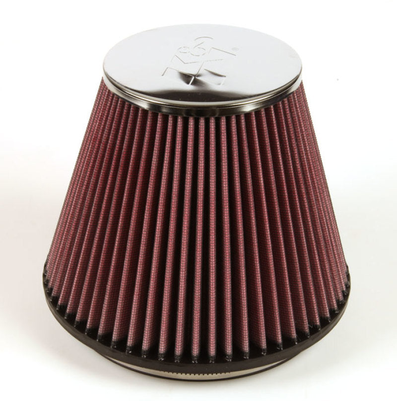 K&N Round Tapered Universal Air Filter 6in Flange ID x 7.5in Base OD x 4.5in Top OD x 6in H - Blais Performance Parts