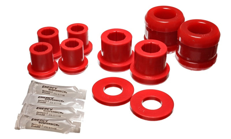 Energy Suspension 04-07 Mazda RX8 Red Front Control Arm Bushing Set - Blais Performance Parts