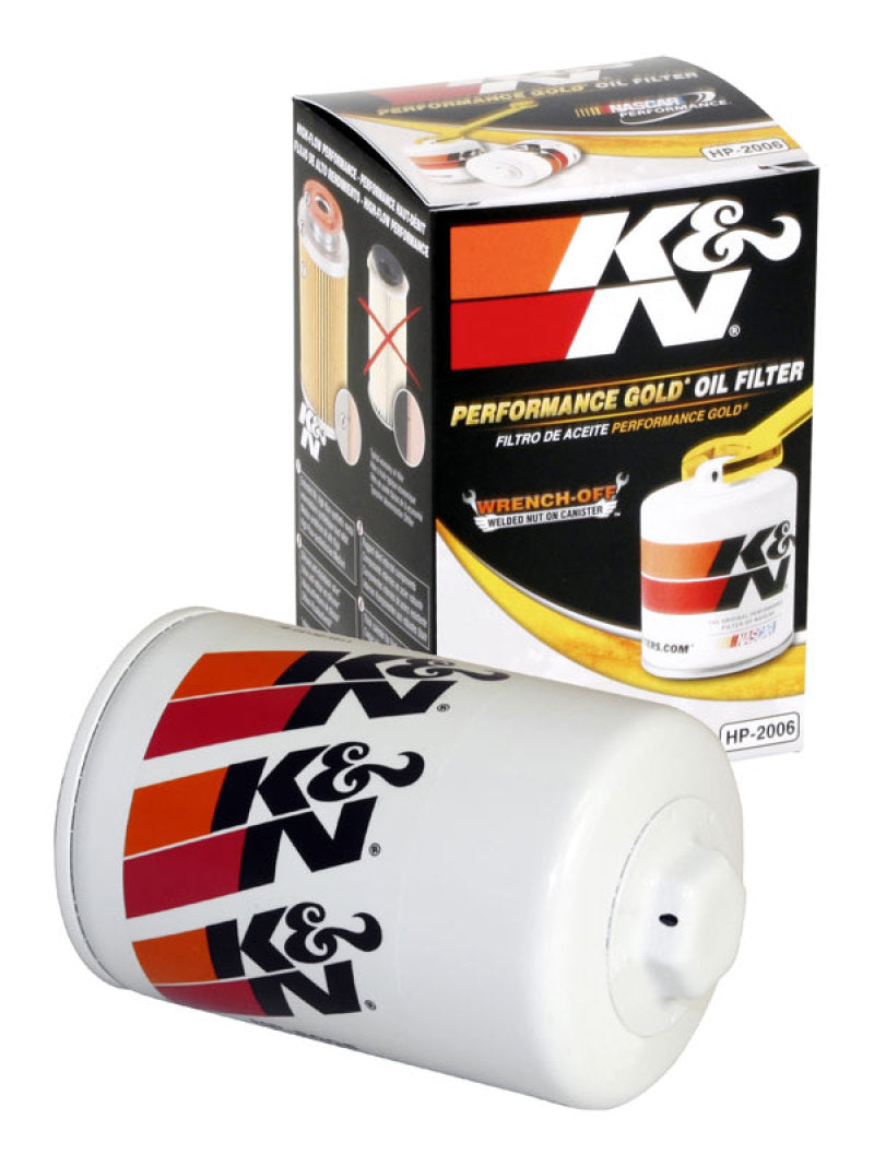 K&N Universal Performance Gold Oil Filter - Blais Performance Parts