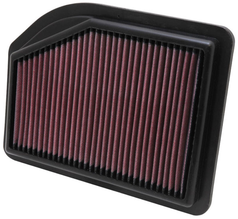 K&N Replacement Filter 10.219in O/S Length x 7.875in O/S Width x 1.125in H for 12 Honda CR-V 2.4L - Blais Performance Parts