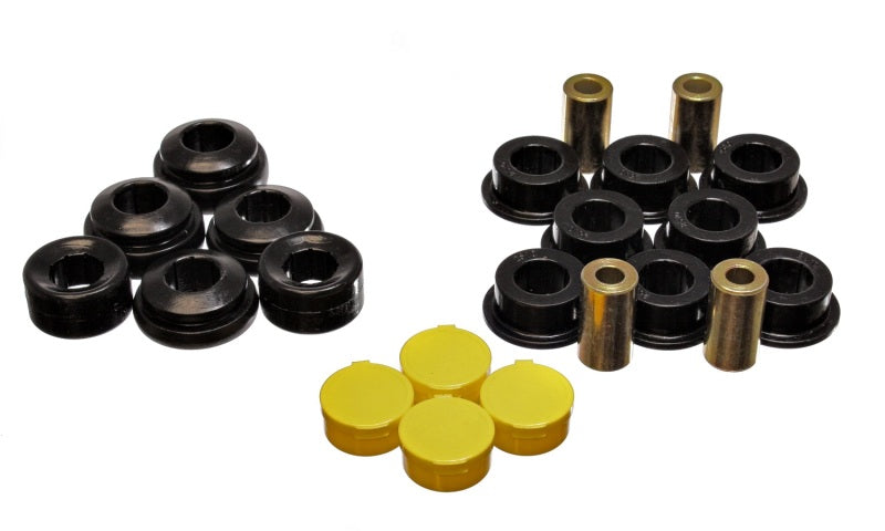 Energy Suspension 01-05 Honda Civic/CRX / 02-05 Civic Si Black Rear Control Arm Bushing Set - Blais Performance Parts