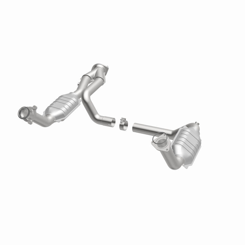 MagnaFlow Conv DF 02-06 Cadillac Escalade / 02-06 Chevy Avalanche 5.3L Dual Conv Y-Pipe Assembly 2WD - Blais Performance Parts