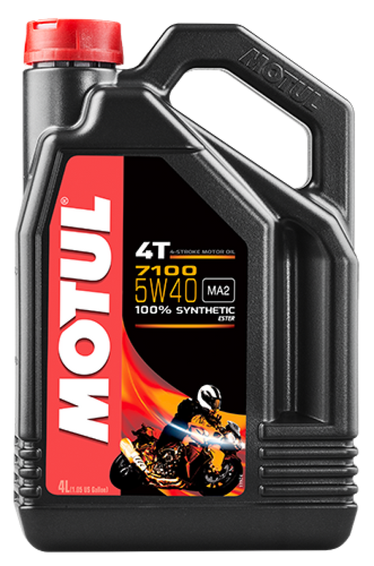 Motul 4L 7100 Synthetic Motor Oil 5W40 4T - Blais Performance Parts