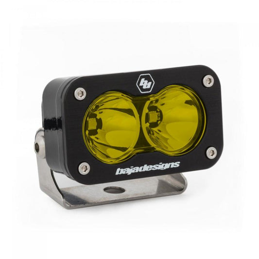 Baja Designs S2 Pro Spot Pattern LED Light - Amber - Blais Performance Parts