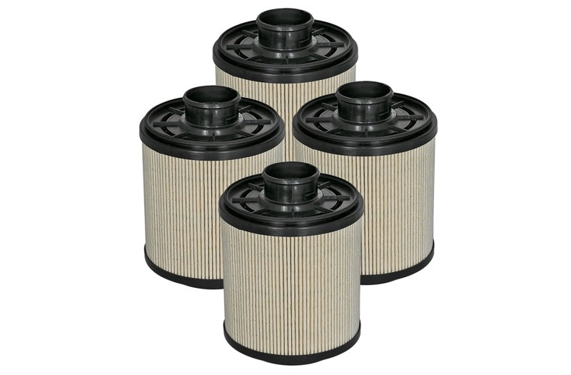 aFe Pro GUARD D2 Fuel Filter 11-17 Ford Diesel Trucks V8 6.7L (td) (4 Pack) - Blais Performance Parts