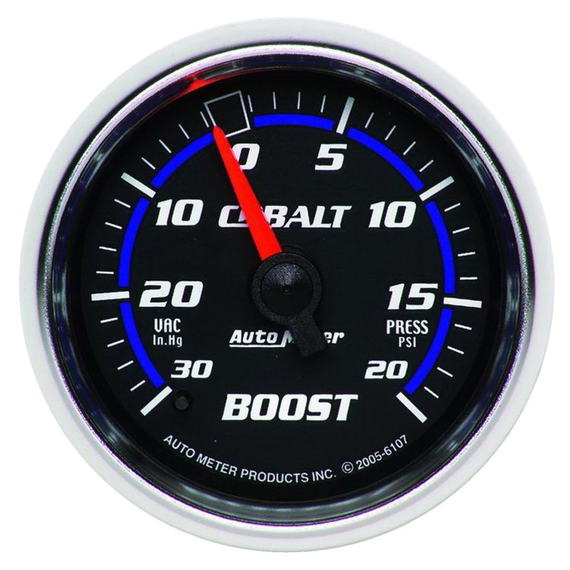 Autometer Cobalt 52mm 20psi mechanical Boost Gauge - Blais Performance Parts