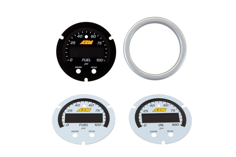 AEM X-Series Pressure Gauge Accessory Kit - Blais Performance Parts