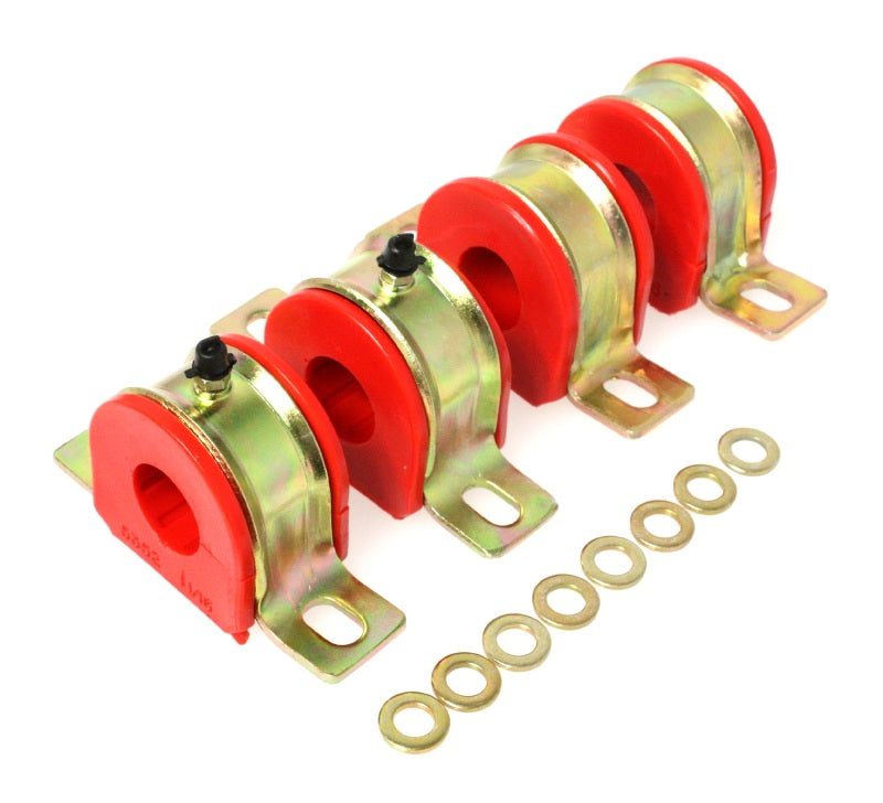 Energy Suspension 1-1/16in Gm Greaseable S/B Set - Red - Blais Performance Parts