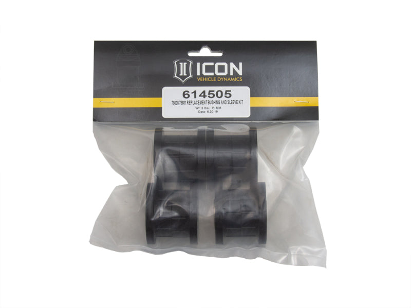 ICON 78600 / 78601 Replacement Bushing & Sleeve Kit - Blais Performance Parts