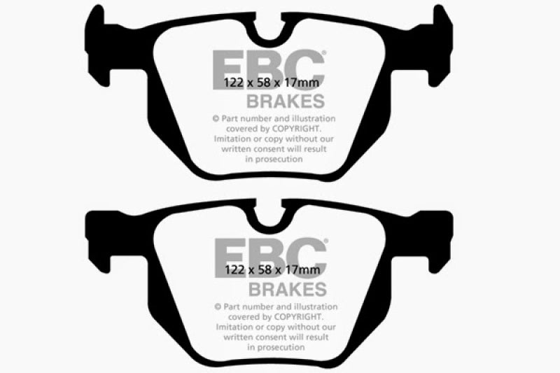 EBC 13+ BMW X1 3.0 Turbo (35i) Redstuff Rear Brake Pads - Blais Performance Parts