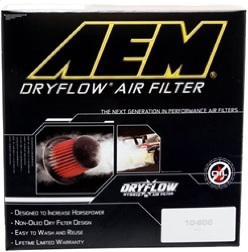 AEM 5in Dryflow Air Filter with 8in Element - Blais Performance Parts