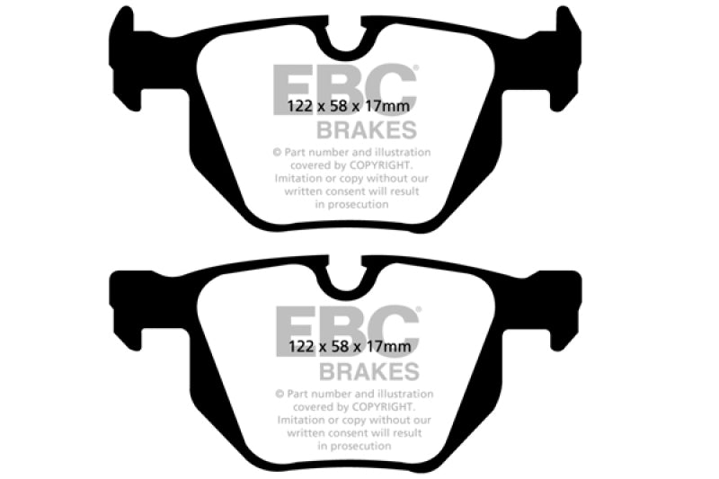 EBC 13+ BMW X1 3.0 Turbo (35i) Redstuff Rear Brake Pads - Blais Performance Parts