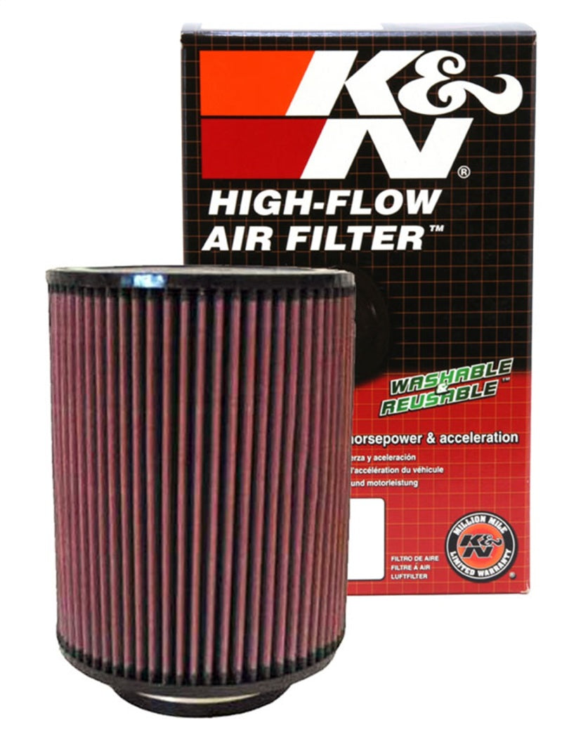 K&N Universal Air Filter 4in Flange ID 7in OD 9in Height - Blais Performance Parts