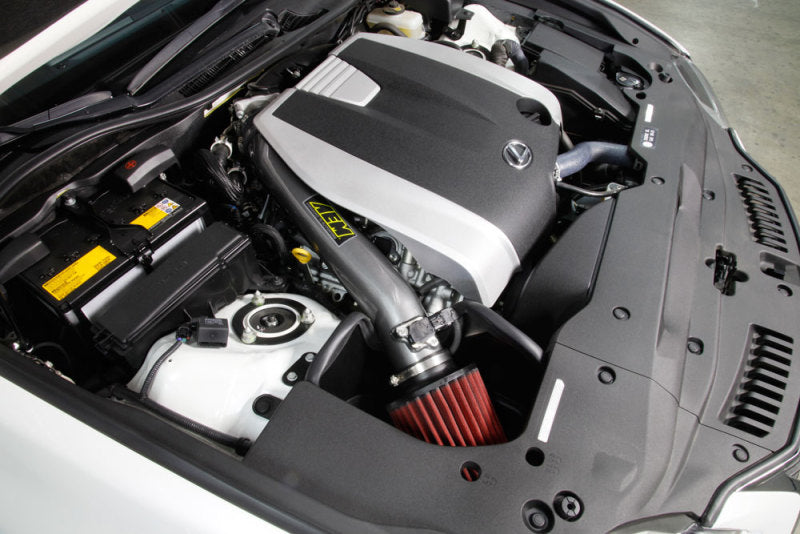 AEM 14-15 Lexus GS350 V6-3.5L F/I Gunmetal Gray Cold Air Intake - Blais Performance Parts