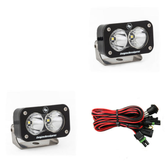 Baja Designs S2 Pro Series LED Light Pods Spot Pattern - Pair - Blais Performance Parts