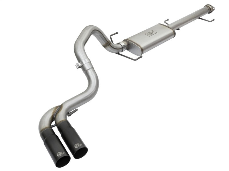 aFe Rebel Series 3in Stainless Steel Cat-Back Exhaust System w/Black Tips 07-14 Toyota FJ Cruiser - Blais Performance Parts