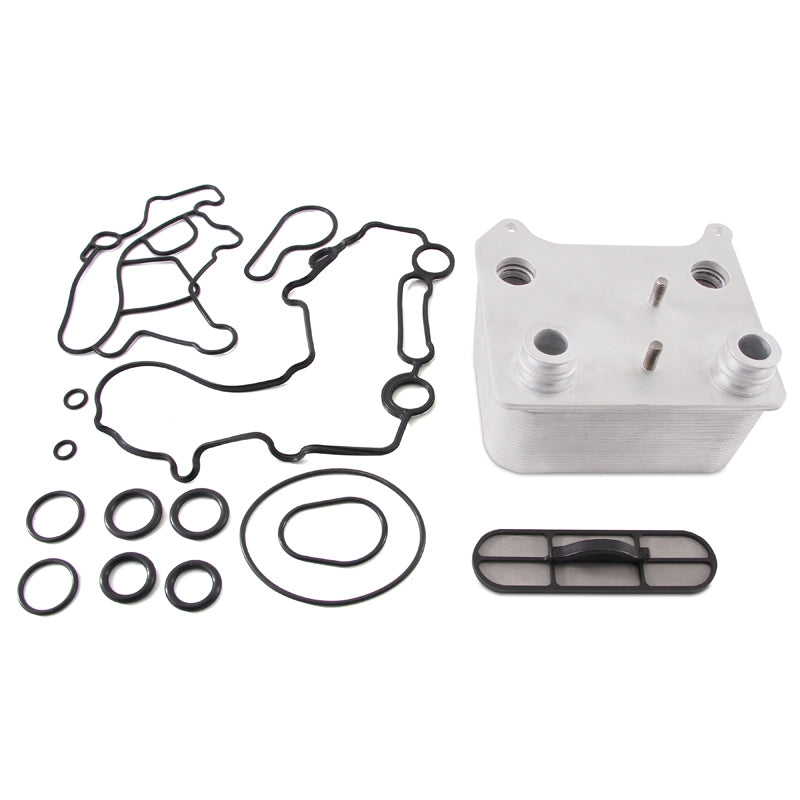 Mishimoto 03-07 Ford 6.0L Powerstroke Replacement Oil Cooler Kit - Blais Performance Parts