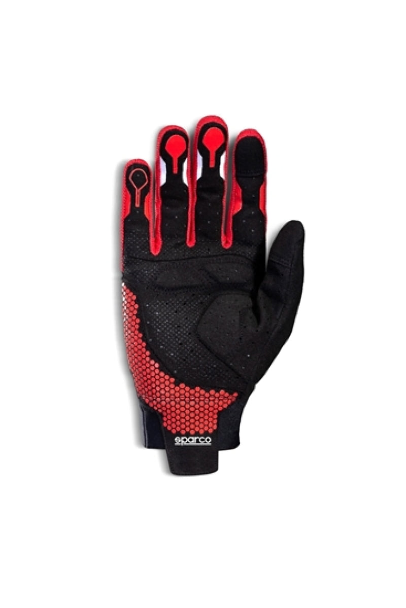 Sparco Gloves Hypergrip+ 10 Black/Red - Blais Performance Parts