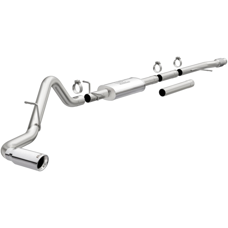 MagnaFlow 2019 Chevy Silverado 1500 V8 5.3L / V6 4.3L Street Series Cat-Back Exhaust w/ Polished Tip - Blais Performance Parts