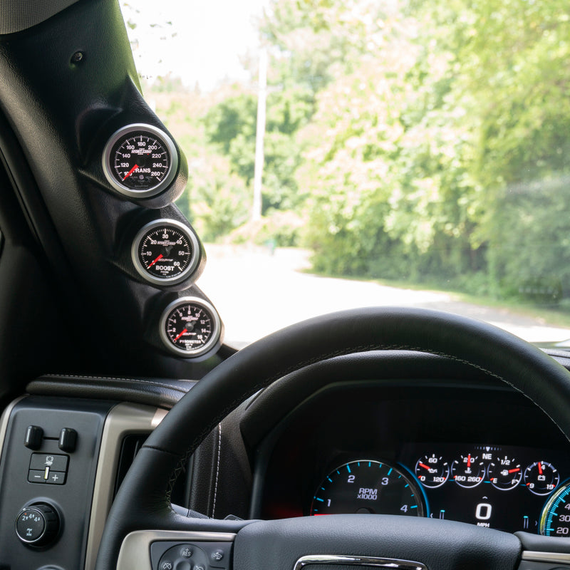 Autometer 2-1/16in Triple Pillar 14-15 Chevy Full Size (Gen 3) - Blais Performance Parts