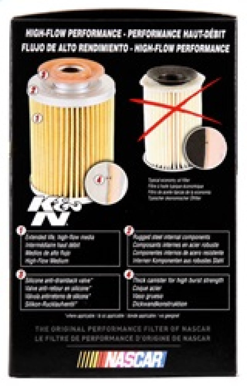 K&N Oil Filter OIL FILTER; AUTOMOTIVE - Blais Performance Parts