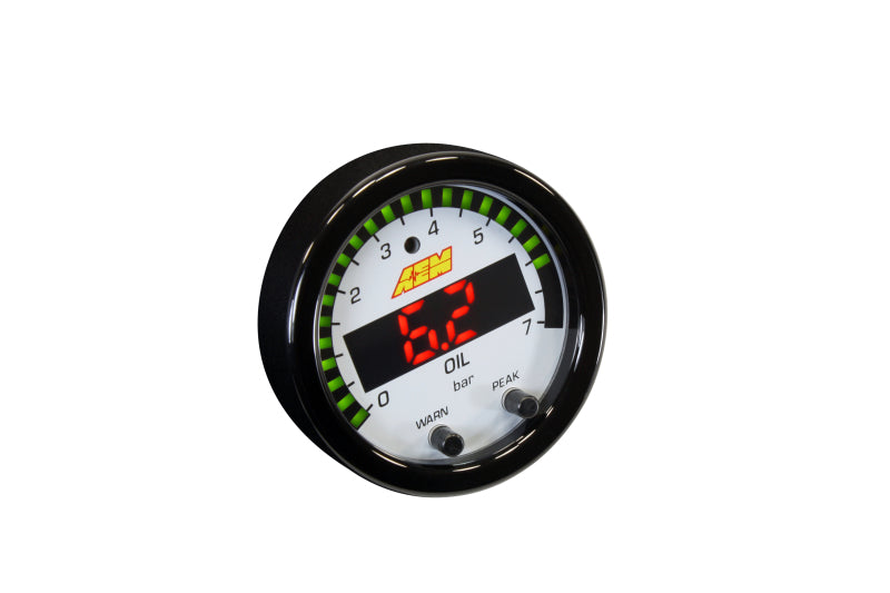 AEM X-Series Pressure 0-100psi Gauge Kit - Blais Performance Parts