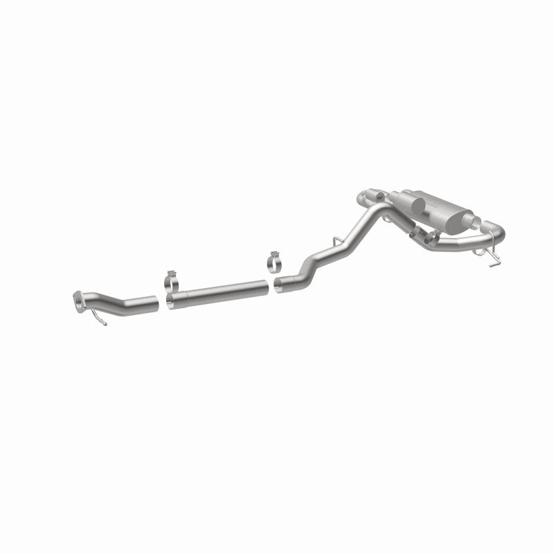 MagnaFlow 2021 Ford Bronco Overland Series Cat-Back Exhaust w/ Single Straight Driver Exit- No Tip - Blais Performance Parts