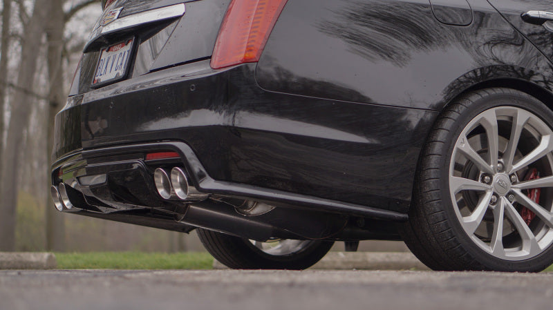 Stainless Works 2016-18 Cadillac CTS-V Sedan Catback System Resonated X-Pipe Dual-Mode Mufflers - Blais Performance Parts