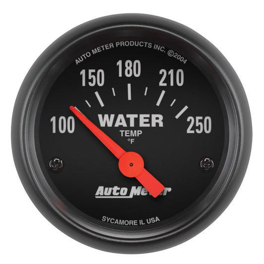 Autometer Z-Series 52mm 100-250 Degrees F. SSE Water Temp Gauge - Blais Performance Parts