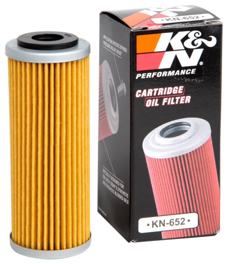 K&N 1.313in OD x 3.438in H Oil Filter - Blais Performance Parts