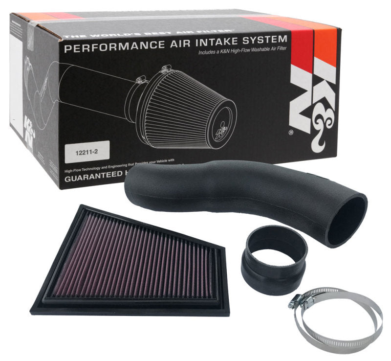 K&N 11-17 BMW 520i/528i N20 2.0L F/I Performance Air Intake System - Blais Performance Parts