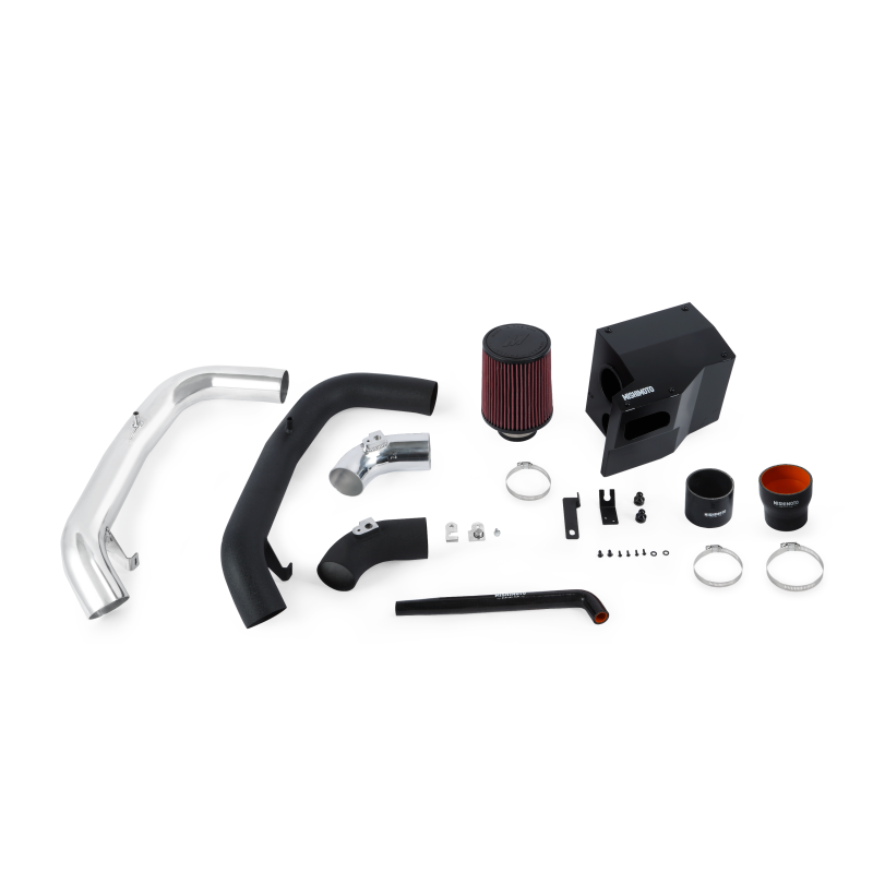 Mishimoto 13-16 Ford Focus ST 2.0L Performance Air Intake Kit - Wrinkle Black - Blais Performance Parts