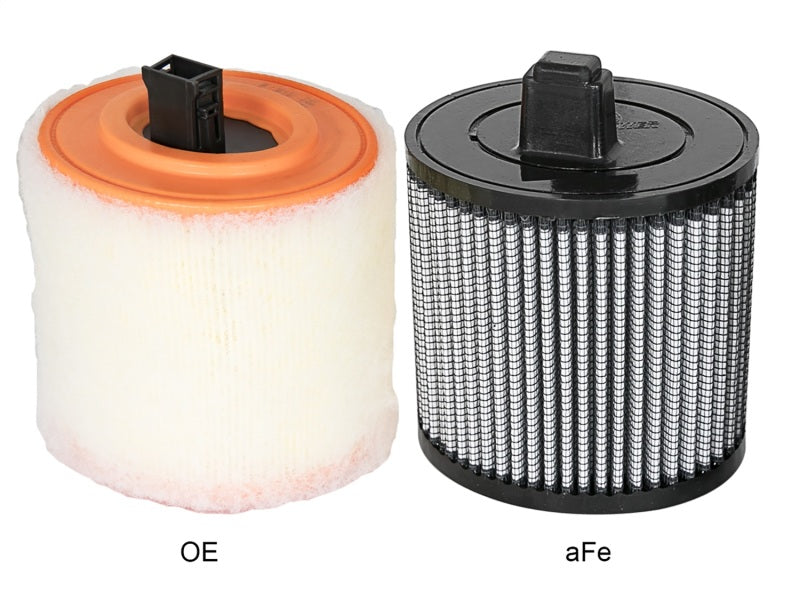 aFe MagnumFLOW Air Filters OER Pro Dry S A/F 16-17 Cadillac ATS-V V6-3.6L (tt) - Blais Performance Parts