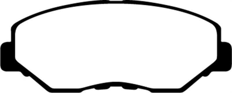 EBC 13-15 Acura ILX 1.5 Hybrid Greenstuff Front Brake Pads - Blais Performance Parts