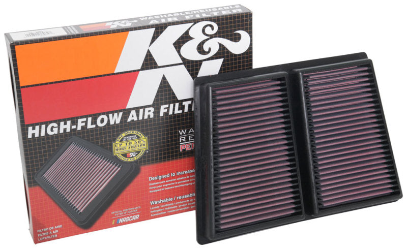 K&N 17-18 Alpha Romeo Giulia 2.9L V6 F/I Replacement Panel Air Filter - Blais Performance Parts